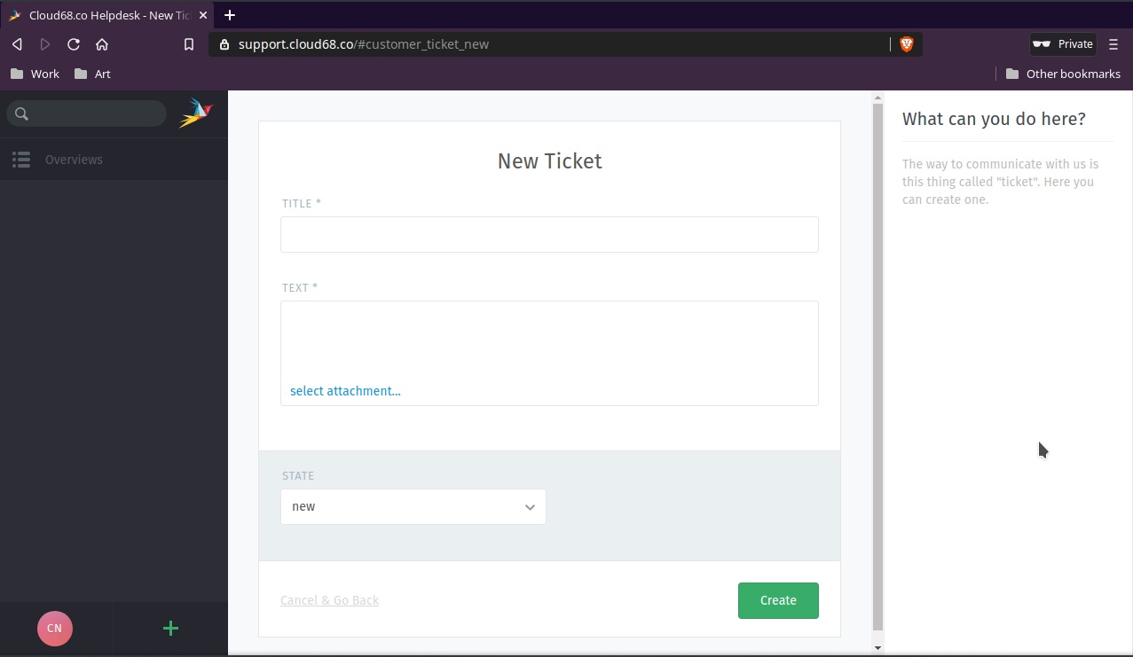 CreateTicket
