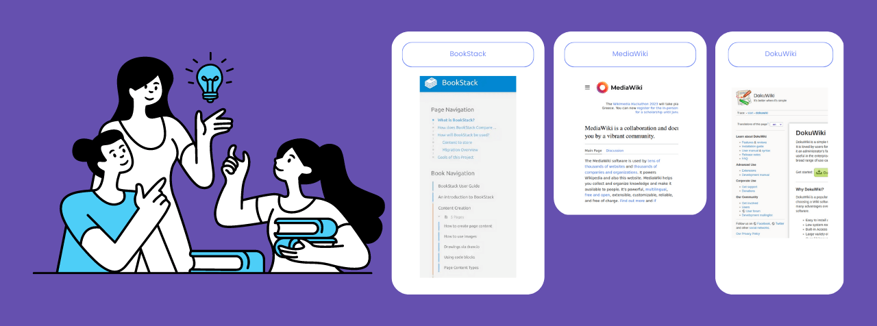 Microsoft kills Wiki for Teams. Replace it with Bookstack, Mediawiki or Dokuwiki