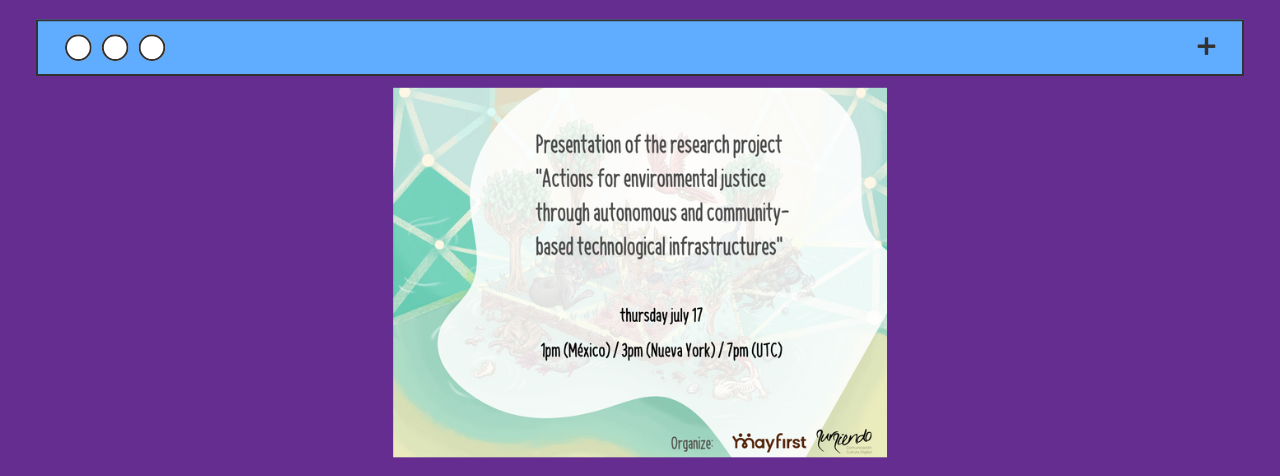 Actions for Environmental Justice from Autonomous and Community-Based Technological Infrastructures