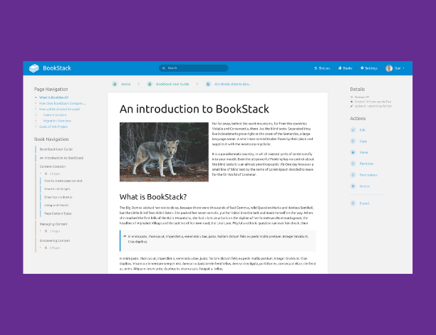 BookStack now available as a managed instance