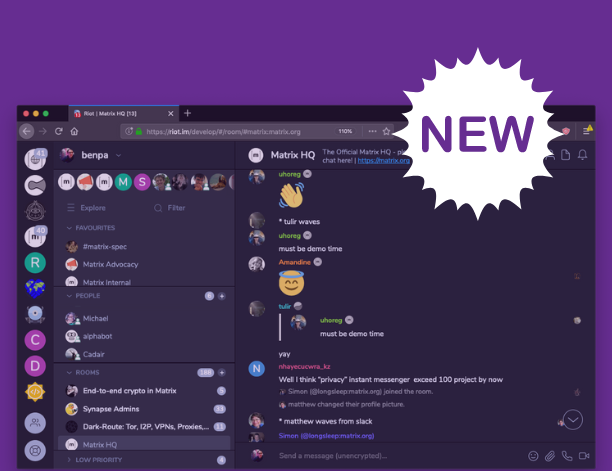 Introducing Managed Matrix Hosting: Encrypted, Open Source Chat