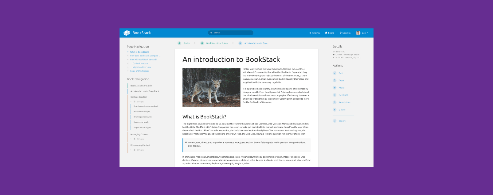 BookStack hosting